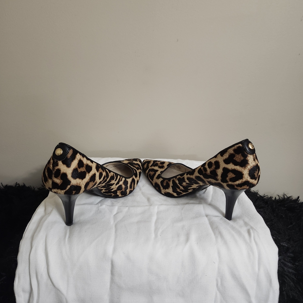 Michael Kors Leopard Print Heels